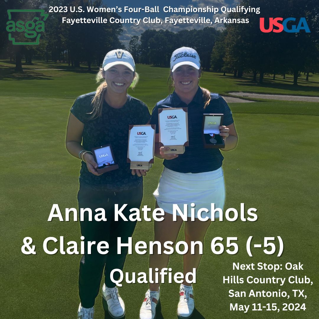 Anna Kate Nichols, Claire Henson qualify for 2024 U.S. Women’s Amateur Four-Ball Championship